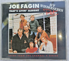 JOE FAGIN "THAT'S LIVIN' ALRIGHT" RARE 1995 CD SINGLE (AUF WIEDERSEHEN PET)