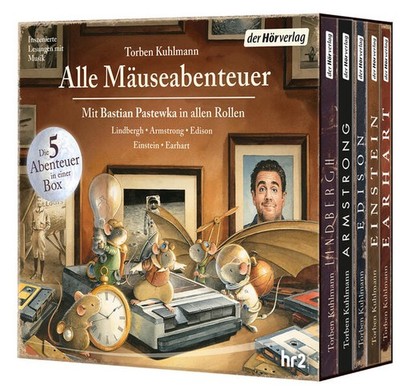 Alle Mäuseabenteuer: Lindbergh - Armstrong - Edison - Einstein - Earhart