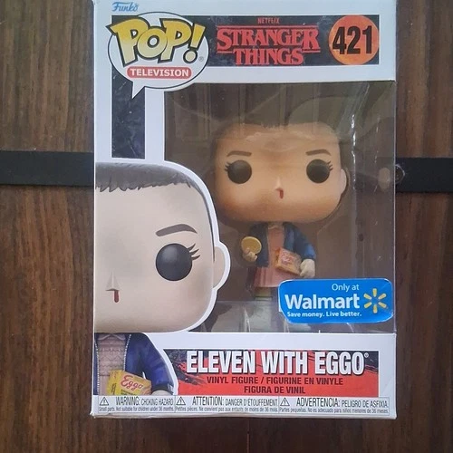 Funko Pop! Stranger Things Eleven With Eggo Walmart Exclusive Vinyl Figure 421