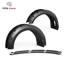 Set 4 Fender Flares Pocket Rivet for 2015-17 Ford F150 F-150 Smooth Wheel Cover