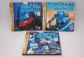 SEGA SATURN Mobile Suit GUNDAM, Side Story 1 2 3, Z Gundam 6Games Japan SS