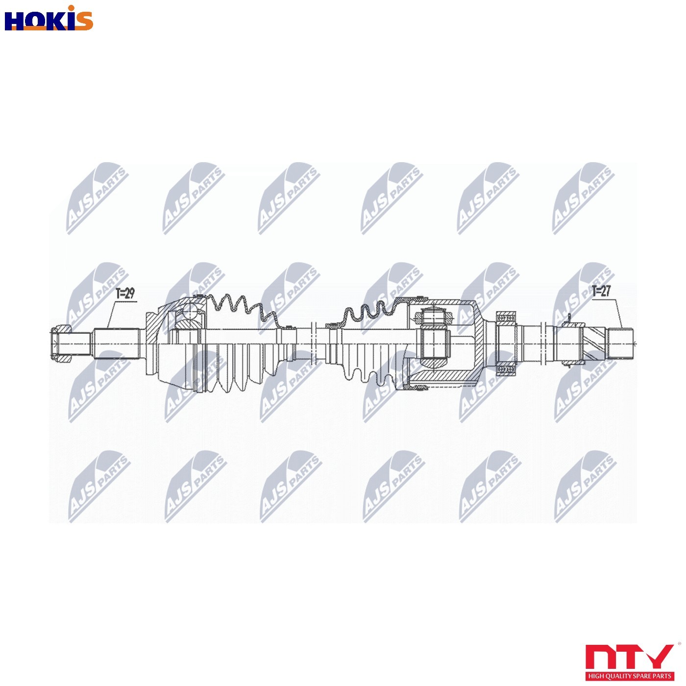 Nty Driveshaft Left For Renault Talisman 1.6Tce150, Tce200 15 - Image 6