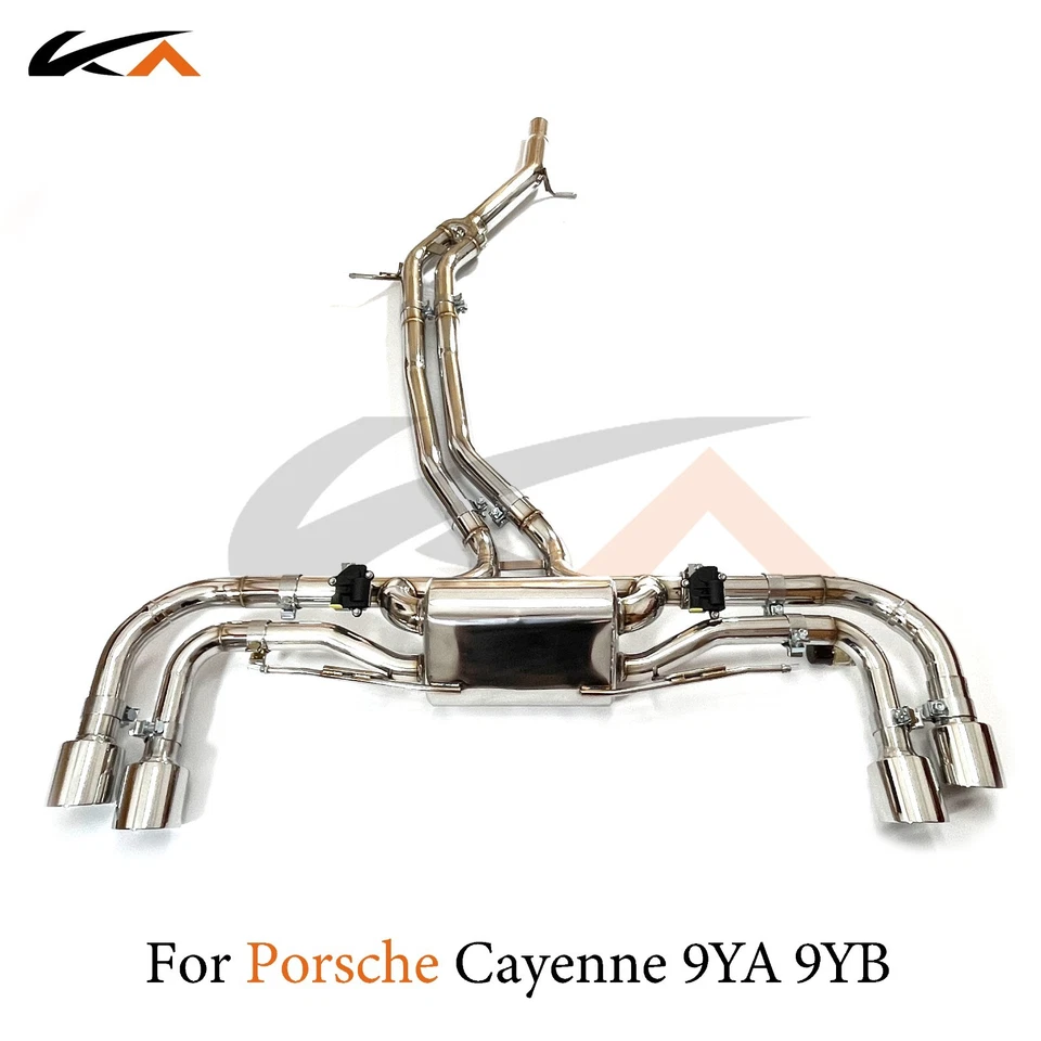 Escape KA Catback para Porsche Cayenne 9YA 9YB 3.0T sección trasera de acero Foto 2 de 4