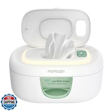 Momcozy Baby Wipe Warmer, Innovative Spring Design, Large Capacity Wipes Disp