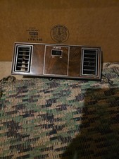 1978-1983 Oldsmobile cutlass center dash panel with rear defogger switch