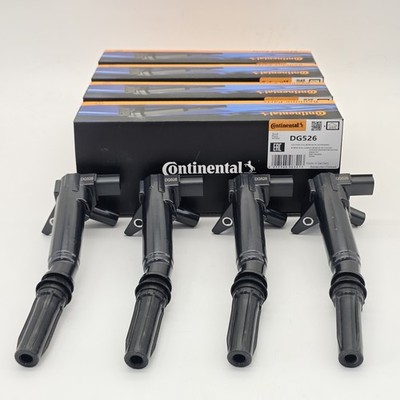 4x DG526 Ignition Coil Continental For 10-17 F250 F350 Super Duty 6.2L NEW