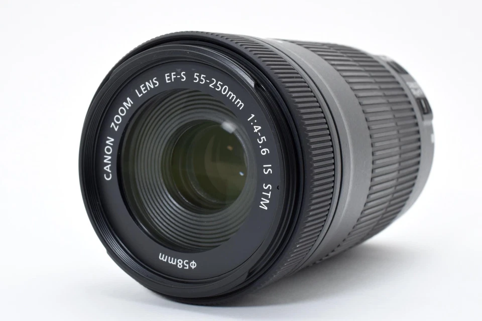 [Mint] Canon EF-S 55-250mm f/4-5.6 IS STM Telephoto Zoom Lens From JAPAN - Image 2 of 4