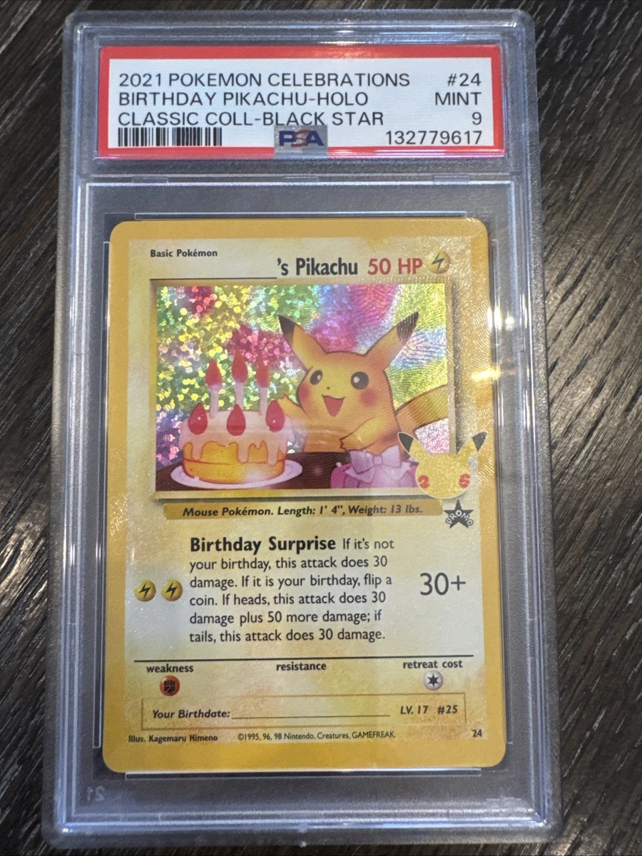 Birthday Pikachu | eBay