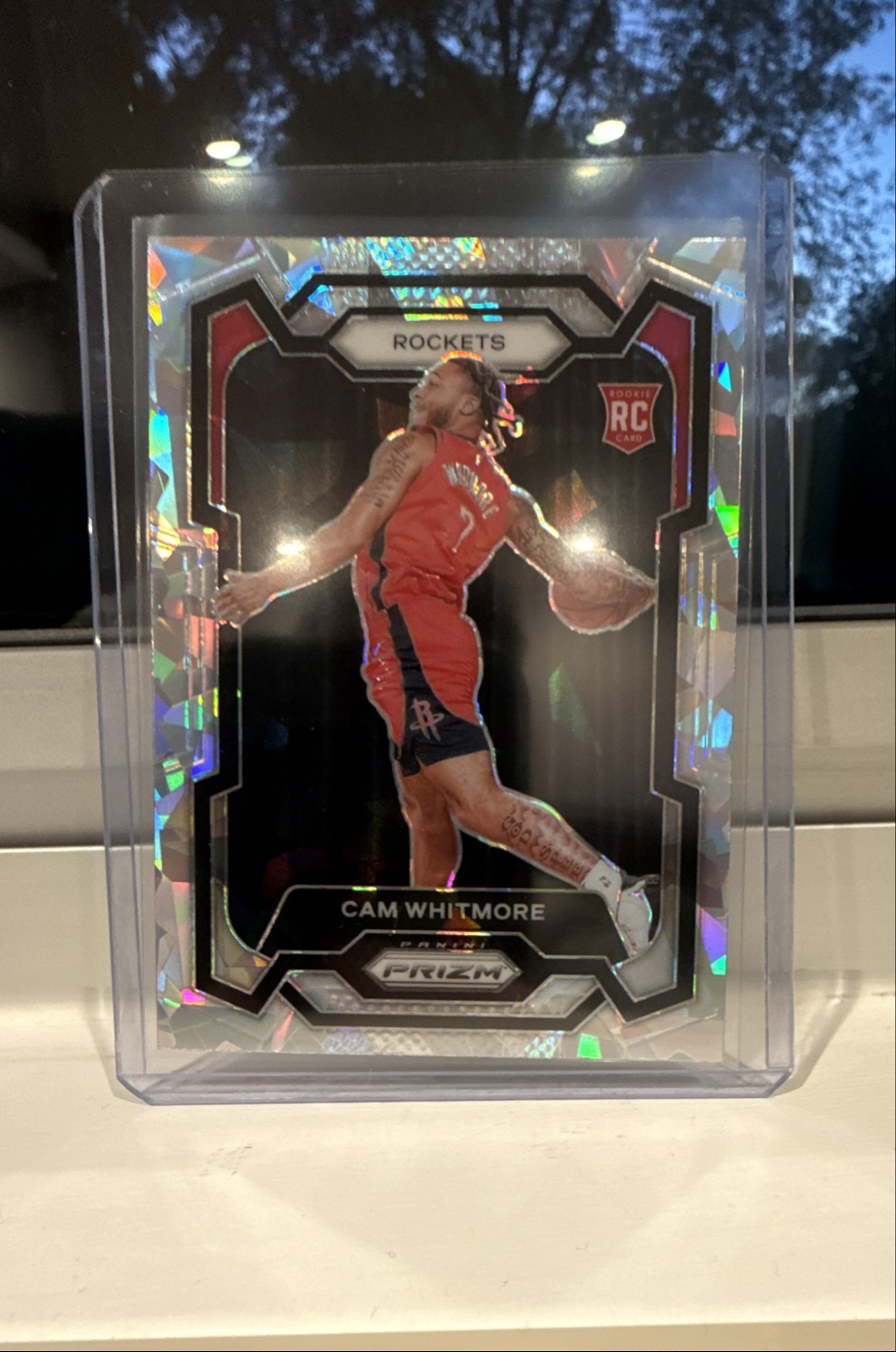 2023-24 Panini Prizm - Cam Whitmore #129 Ice Prizm (RC)