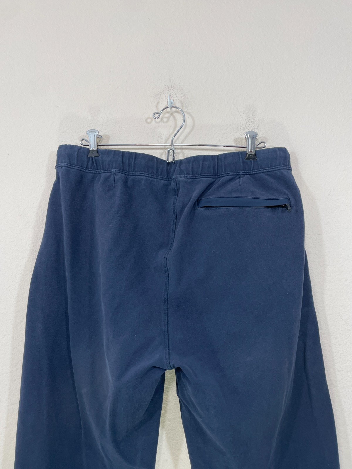 Mack Weldon Pants For Daily Wear Mens Large Navy Stretch Drawstring Casual HOLE!