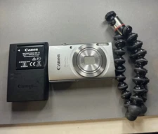 Canon PowerShot ELPH 180 20MP Digital Camera - Silver