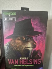 NECA Teenage Mutant Ninja Turtles Splinter As Van Helsing Ultimate Action Figure