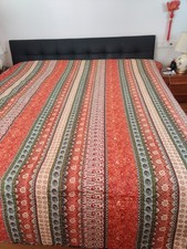 Tagesdecke aus 100% Baumwolle Bettüberwurf Patchwork Böhmischer Stil 230x250cm