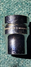 Snap On Tools USA LES323 - 1” Spline Socket, SAE, 12 Point., 1” Drive. Preowned 