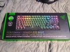 Razer Huntsman V3 Pro Tenkeyless Gaming Keyboard USB Wired Black Illuminated