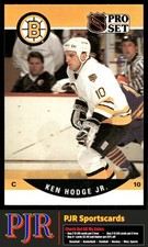Ken Hodge Jr. 1990-91 Pro Set #587 Boston Bruins Rookie