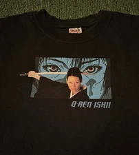 Vintage Kill Bill Long Sleeve Shirt Movie Lucy Liu Hookups Pulp Fiction VTG RARE