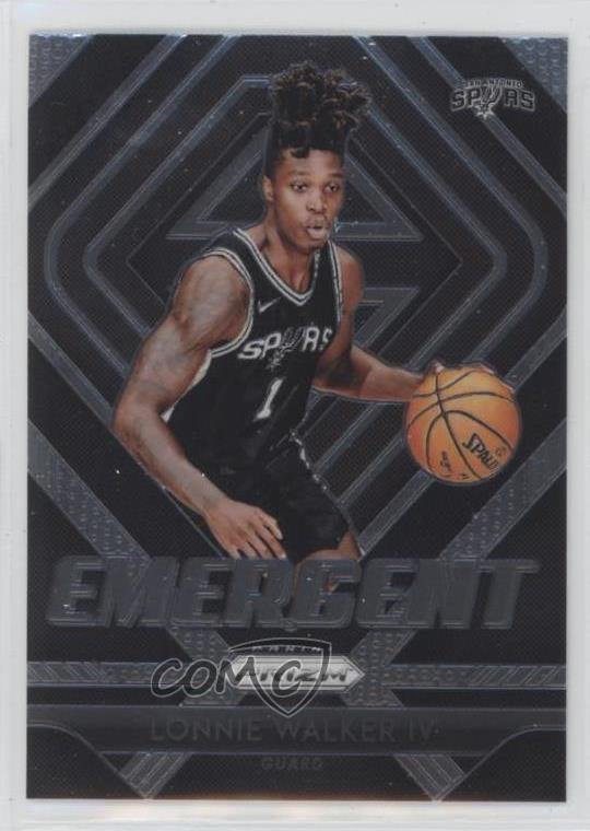 2018-19 Panini Prizm Emergent Lonnie Walker IV #18 0k4