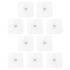10 Pcs Wall Hangers Without Nails Pictures on Adhesive Screw Sticker