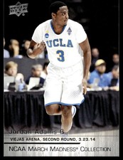 2014-15 Upper Deck NCAA March Madness Jordan Adams #JA-1 UCLA Bruins Rookie RC