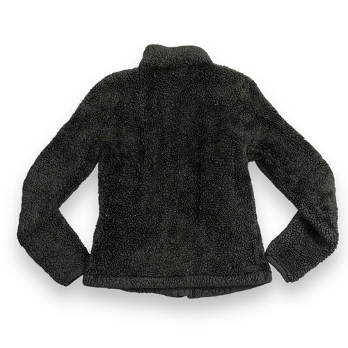 Fila Sport Girls Sherpa Fleece Jacket Full Zip Solid Black Pockets XS 7 8 - Picture 7 of 9