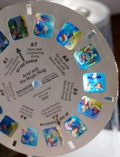 Vintage View-Master Reels, Ariel and the Magic Ring 3082 Disney