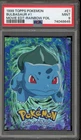 Pokemon Topps Bulbasaur Movie Edition Rainbow Foil #E1 PSA 9 Mint