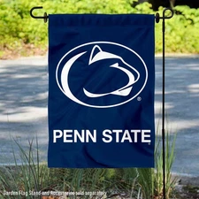 Penn State Nittany Lions Blue Garden Flag and Yard Banner