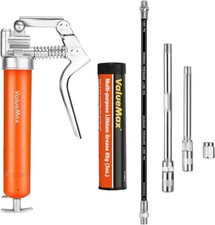 Mini Grease Gun Kit W/ 3oz Grease 12'' Flexible Hose 5'' 3 Extension Tube