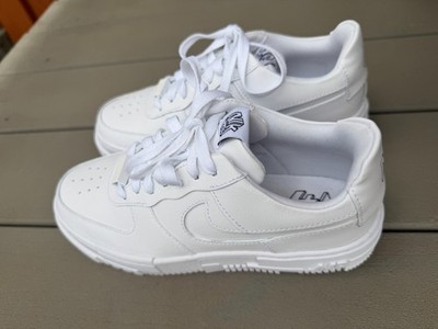 Nike Air Force 1 Pixel White Women s Size 8 Sneakers AF1 Clean Minimal No Box