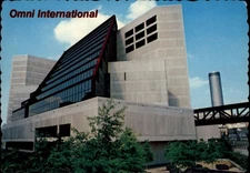 Omni International Complex Atlanta Georgia ~ postcard sku583