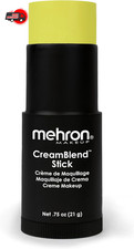 Mehron CreamBlend Stick Makeup Ogre Green Professional Body Paint 0.75 Ounce