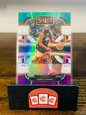 2023-24 Select Concourse Green White Purple Prizm James Harden #64 Clippers JS