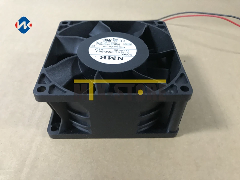 Ventilador de refrigeración inversor de 2 hilos 1 pieza nuevo NMB 3115RL-05W-B60 D24V 0,50A Foto 3 de 4