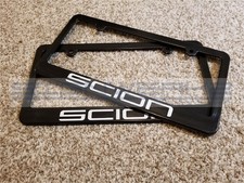Scion License Plate Plastic Frames - Pair