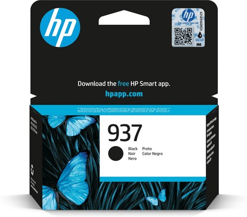 HP 937 czarny oryginalny wkład atramentowy
