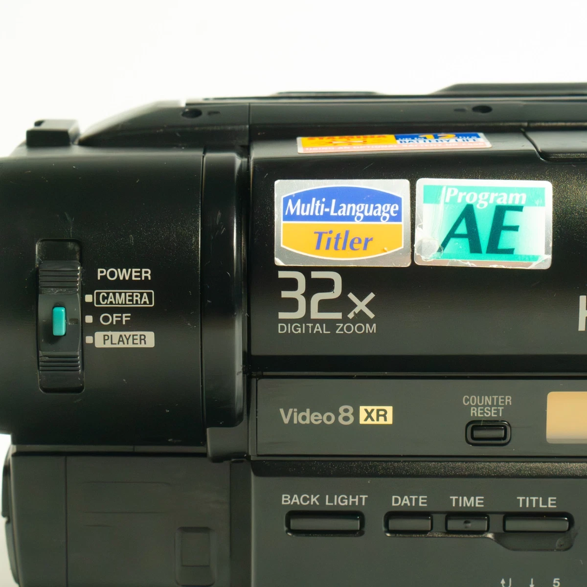 Videocámara Sony CCD-TR411E Video8 XR Handycam PAL probada con cargador de 2 baterías