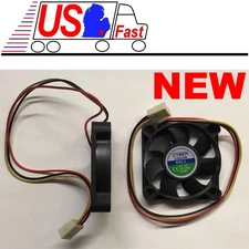 NEW BALL BEARING CyberCooler 50mm*10mm Fan 12V/VDC/DC 3pin/wire Cyber Cooler