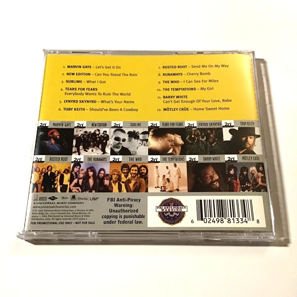I Love That Song! The Best Of 20th Century Masters CD 2005 Promo HTF Rare - Image 2 of 4