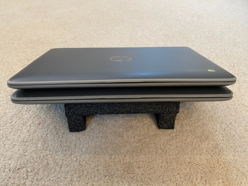 LOTE de 2 HP CHROMEBOOK x360 11 G2 EE 11.6" TÁCTIL 32GB/4GB CELERON N4000 LEER Foto 4 de 4