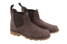 Timberland A2BRA Boys Boots EU36/37 Brown Leather Almond Toe Ankle