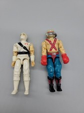 Vintage GI Joe '84 Cobra Ninja Storm Shadow & '87 Big Cobra Action Figures