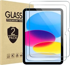 (2 Pack) iPad (A16) Tempered Glass Screen Protector for iPad 11th Generation 11"