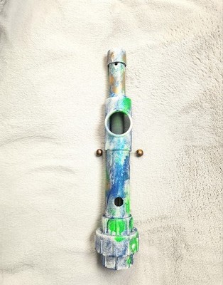 Handmade PVC Native American Flute w/ Stretch Hose & Whale Sound Echo Spring 