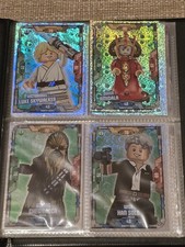 QUEEN PADM'E AMIDALA - LEGO STAR WARS HOLO CHROME KARTE 2018 (NEU) NEUWERTIG