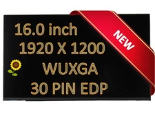 New HP N61960-J61 16" WUXGA 1920x1200 FHD Laptop LED LCD Touch Screen Display