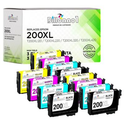 Lot for Epson T200XL Ink Cartridges for Expression XP-310 XP-400 XP-410 Lot