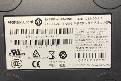Alcatel-Lucent extrrnal ringing interface module - Picture 2 of 4
