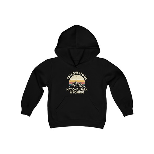 Yellowstone Youth Hooded Sweatshirt Poppy and Oak - Picture 4 of 13