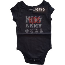 KISS Baby Grow 'Kiss Kids Army' - Official Licensed Merchandise - Free Postage